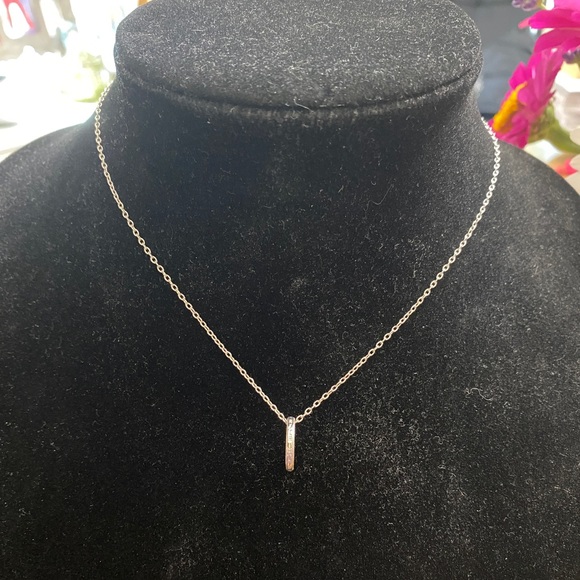 Avon Sterling Baby Ring Necklace - Picture 2 of 3